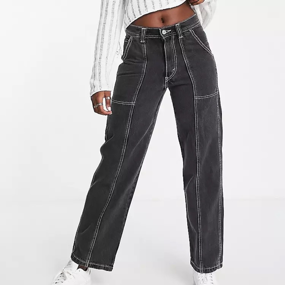 Levi's '94 Baggy Carpenter Jean In Washed Black